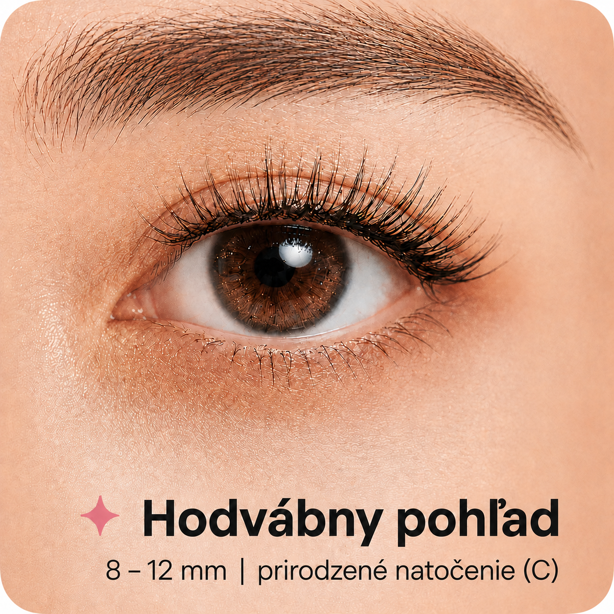 Hodvábný pohlaď: mihalnice