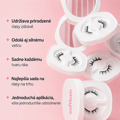 Sada Softlash: Konečne Mihalnice Bez Lepidla, Ktoré Držia Celý Deň